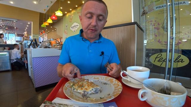 Мукбанг. Вкусный обед в блинной Теремок на 680 руб. смотреть онлайн