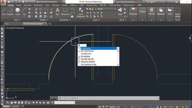 How To Create 2D Doors & Windows In AutoCAD | Step By Step Procedure смотреть онлайн