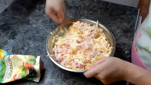 Багеты с ветчиной и сыром смотреть онлайн
