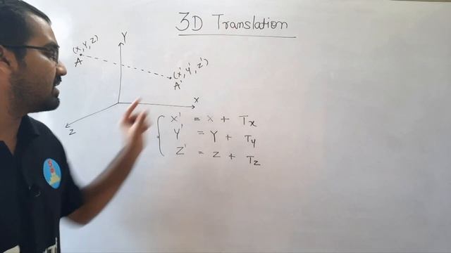 What is 3D Translation Explained in Hindi l Computer Graphics смотреть онлайн