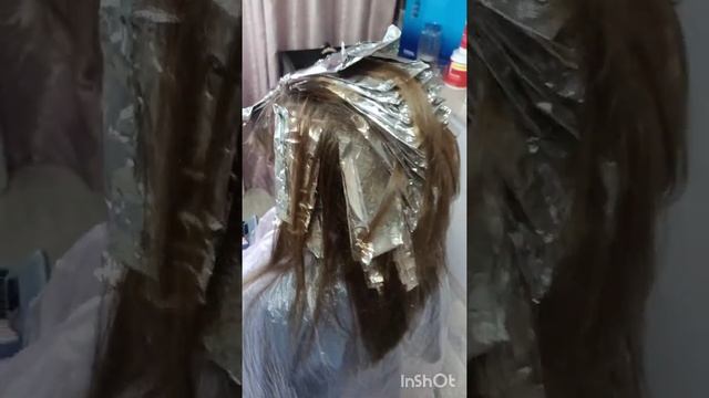 Тефия !Клиент в шоке ?Красивое мелирование и красивое тонирование