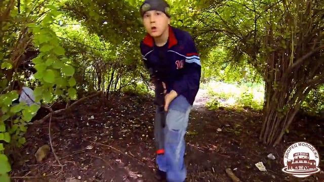 Школа выживания Лазертаг в парке им Горького, Дворец Молодёжи, г  Таганрог май 2014