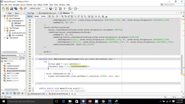 JDBC Tutorial for Beginners #4 : Inserting Data into MySQL Database смотреть онлайн
