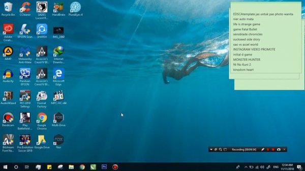 Setting Joystick Gamepad Pro Evolution Soccer PES 2018 GAME PC
