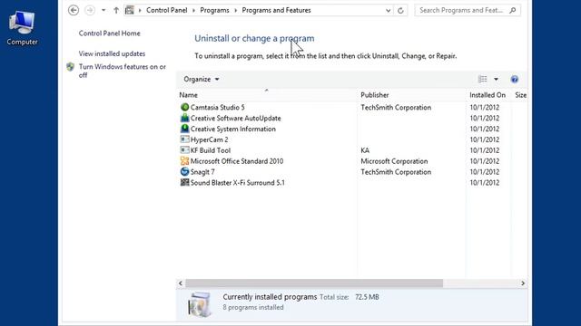 Windows 8.0 Professional - Install Simple TCP IP Services смотреть онлайн