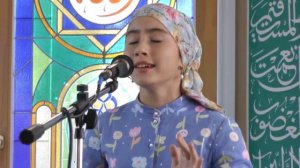 Саида Мухаметзянова в мечети "Анас"