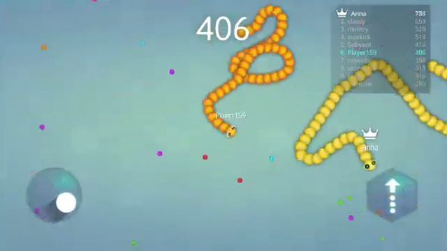 Шустрый червяк Для детей Червяк Мультикигра Snake.io змейка смотреть онлайн