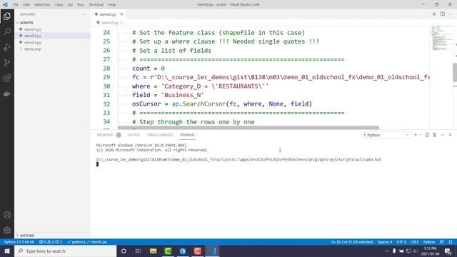 ArcPy cursors old school vs new-ish смотреть онлайн