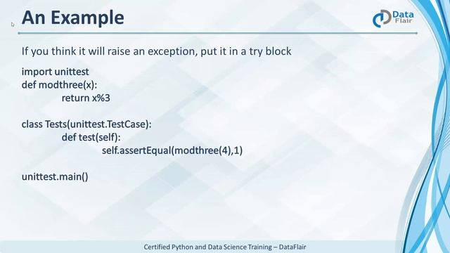 Testing with unittest in Python смотреть онлайн