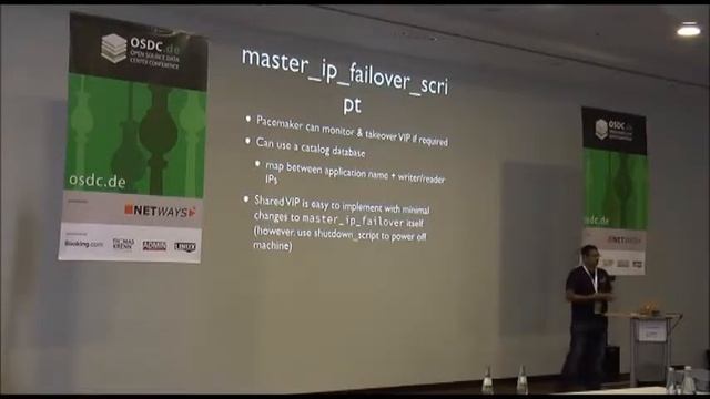 OSDC 2014 Colin Charles-Automated MySQL failover with MHA:getting started & moving past its quirks смотреть онлайн
