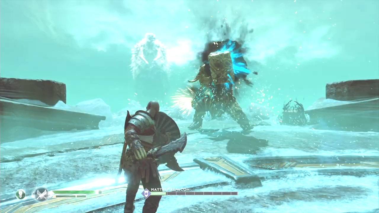 БИТВА С ВАЛЬКИРИЕЙ! 100% БОЛЬ! - GOD OF WAR 4 14 часть