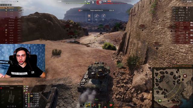 ►ЗА ЭТИ ЭМОЦИИ Я ЛЮБЛЮ МИР ТАНКОВ !!! M48 PATTON смотреть онлайн