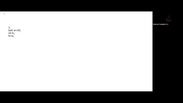 Lecture 8-1 || Some Important Example of Type Conversion in Java - SCALive смотреть онлайн