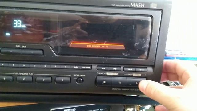 Technics SL-MC410 Compact Disc Changer смотреть онлайн