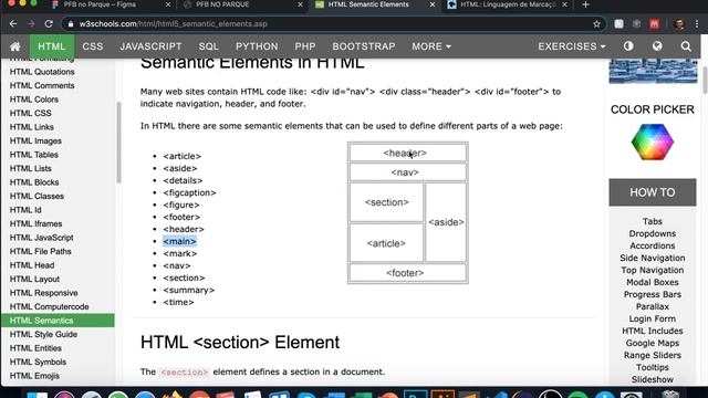 #6 – Estruturação da página utilizando tags Semânticas do HTML5 смотреть онлайн