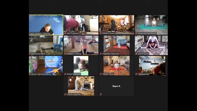 Онлайн-занятие "Гимнастика для малышей" смотреть онлайн