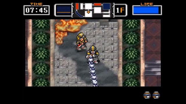 The Firemen SNES Gameplay & Facts - 1994 смотреть онлайн