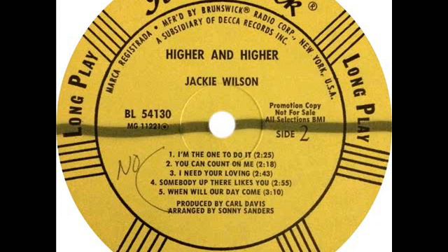 Jackie Wilson - You Can Count On Me смотреть онлайн
