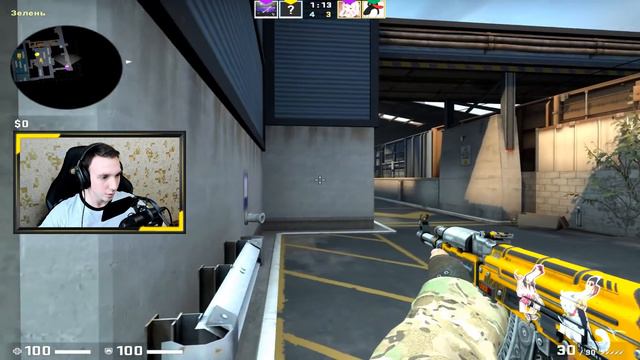 ПОПАЛСЯ ПРОТИВ КОМАНДЫ! НАПАРНИКИ CS:GO КС:ГО смотреть онлайн