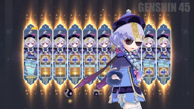 Qiqi Lucky Dance Specialist - Genshin Impact