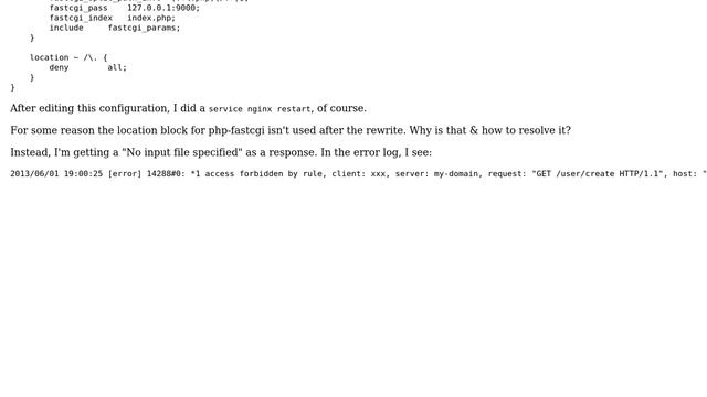 DevOps & SysAdmins: After rewriting, nginx doesn't use php-fastcgi смотреть онлайн