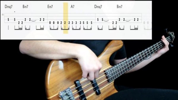 Redbone - Come And Get Your Love (Bass Only) (Play Along Tabs In Video)