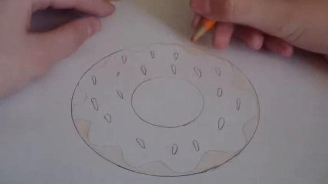 Рисую бублик (пончик) смотреть онлайн