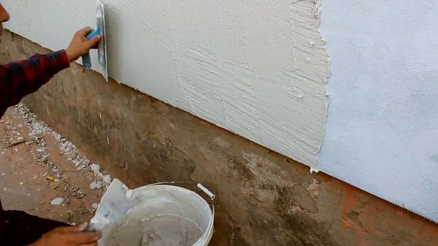 Как наносить штукатурку 
