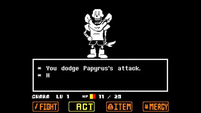 [Unitale Mod] SWAPSWAP PAPYRUS FIGHT(Undertale FanGame) By ZIMAN-SIMEN