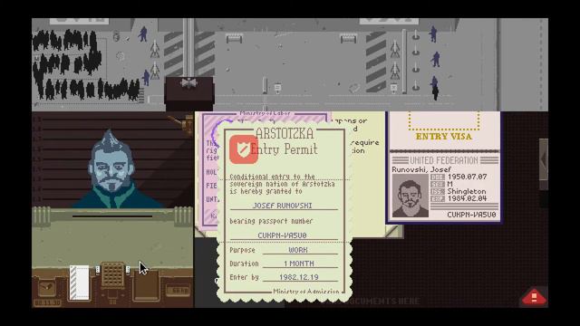 Let's Play Papers Please Part 2 смотреть онлайн