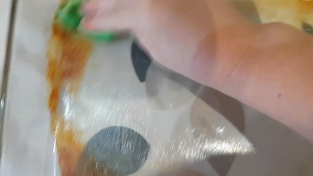 Как быстро вымыть противень без Фери?