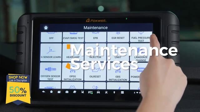 OBD2 Car Scanner FOXWELL NT1009 ECU Coding Bi Directional Control Guided смотреть онлайн