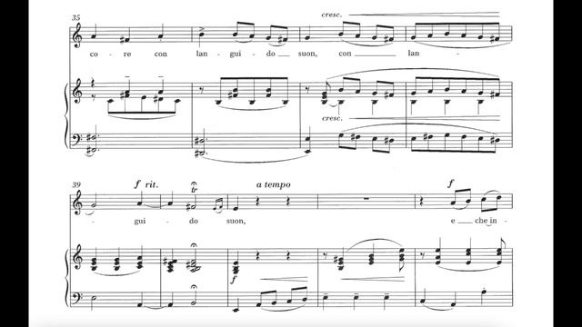 Danza, Danza Fanciulla Gentile (F. Durante) - A Minor Piano Accompaniment