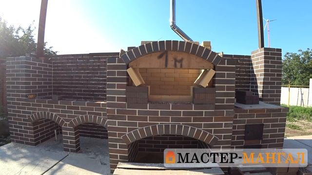 Кладка мангала из кирпича в Ростове-на-Дону. Мастер Мангал. смотреть онлайн