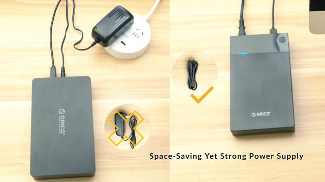 ORICO 3.5-Inch Portable Hard-Drive Enclosure with Built-in Power 3599U3 смотреть онлайн