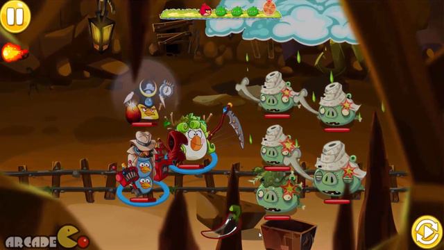 Angry Birds Epic: Unlocked NEW Cave 12 Happy Spot Level 2 смотреть онлайн