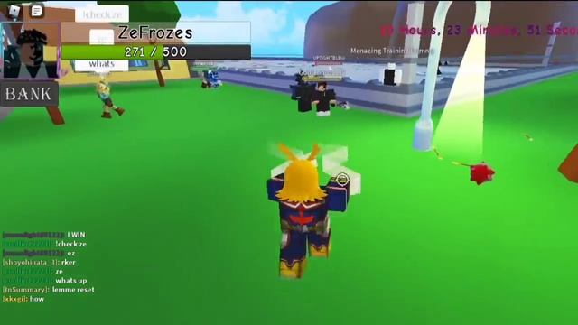 ALL MIGHT TROLLING | Roblox: A Universal Time смотреть онлайн