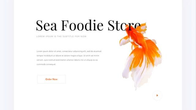 Photoshop CS6 Free Download – SeaFood Store Template смотреть онлайн