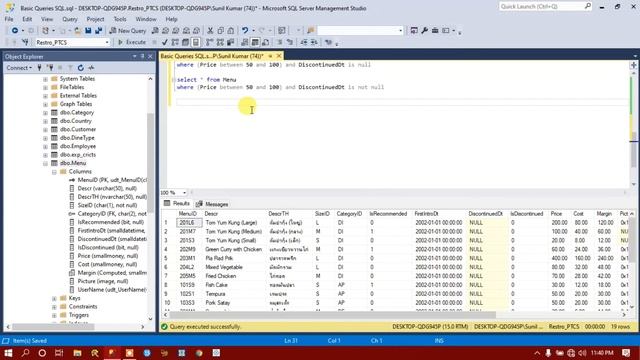 SQL Query - Write Basic Query in SQL Server | Write First Query in SQL смотреть онлайн