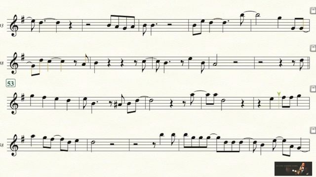 Michael Bublé - White Christmas (ft. Shania Twain) - Alto Saxophone Sheet Music - Playalong with me смотреть онлайн