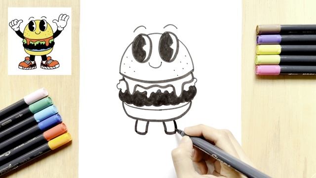 How to Draw Mr. Beast Burger Easy Step by Step Tutorial ? #mrbeast смотреть онлайн