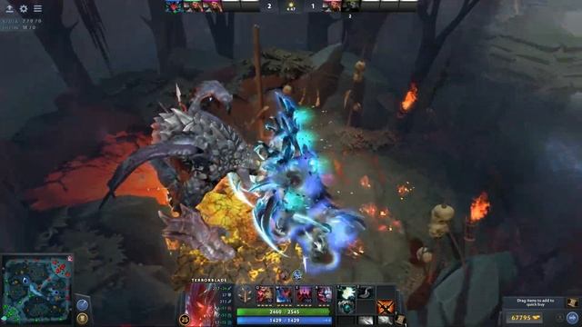 Dota 2 Terrorblade Epic Best Mix Set Scythes of Sorrow + Arcana + Span of Sorrow смотреть онлайн