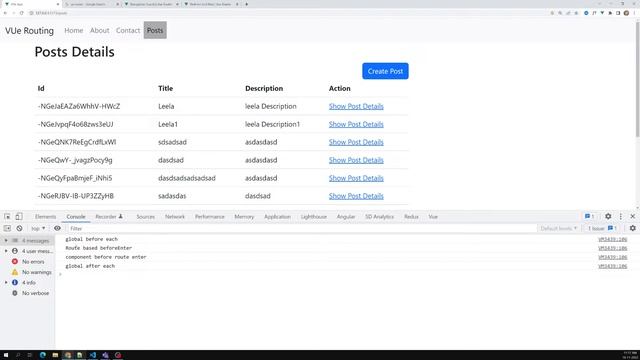 54. Route & Component Based Guards like beforeEnter, beforeRouteLeave, update, enter - Vue 3 смотреть онлайн