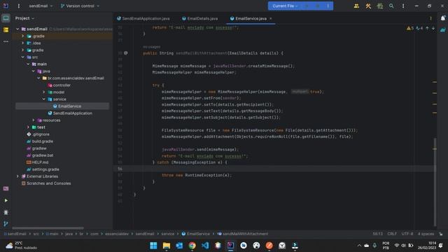 Enviando e-mail através de uma API Spring Boot - Passo a Passo смотреть онлайн