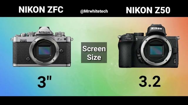Nikon Z FC Vs Nikon Z50