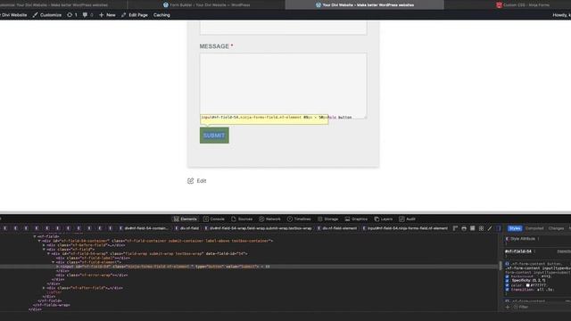 Learn to STYLE your NINJA FORMS with CSS. Perfect for beginners. смотреть онлайн
