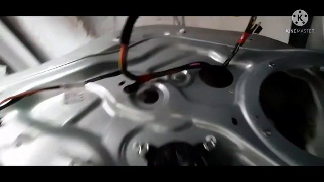 Kia Sorento, как разобрать дверь, ручку, стекло