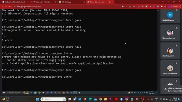 First Java Program | Java Hello World program | How to Compile & Run Java Program смотреть онлайн