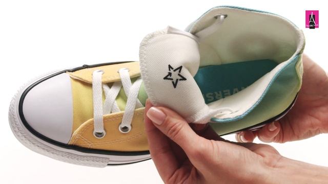 Видеообзор I Женские кеды CONVERSE CHUCK TAYLOR ALL STAR GRADIENT HEAT 3166423 смотреть онлайн