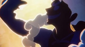 Луффи Гир 5 Ника Трансформация (4K 50fps) Луффи хватает Кайдо | Аниме Ван-Пис 1071-Серия